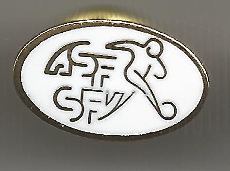 Football Association Switzerland white small stick pin